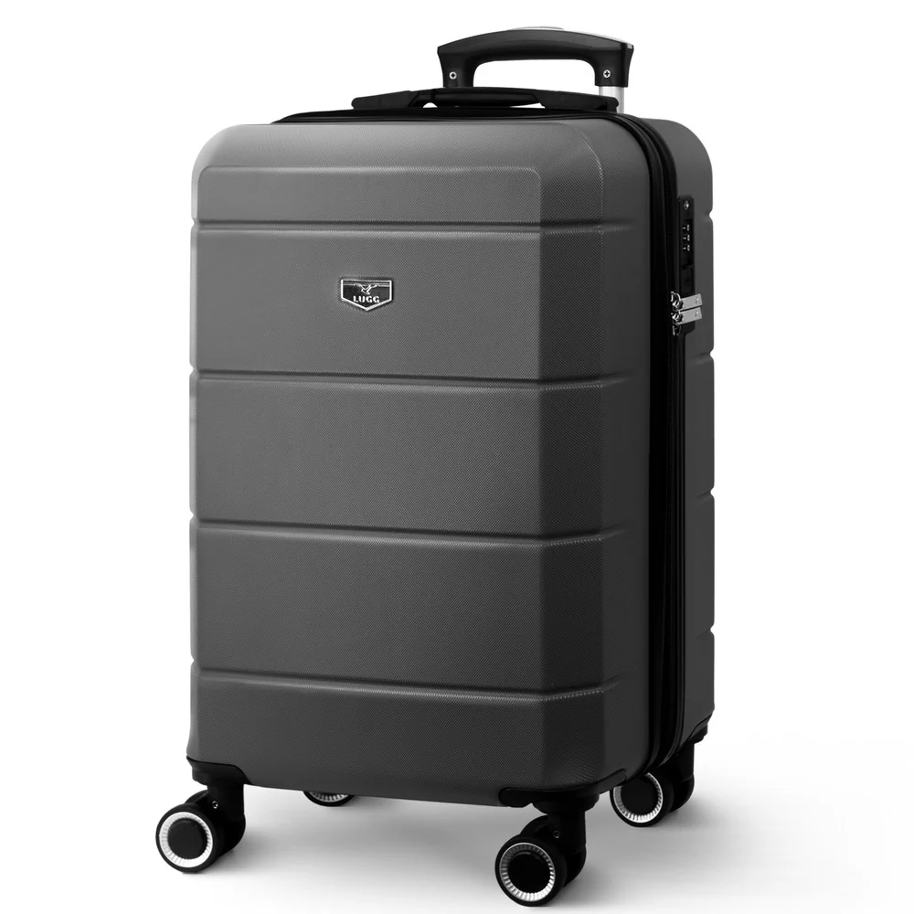 Jetset 20" Cabin Suitcase - 55 x 35 x 23cm in Gunmetal Grey
