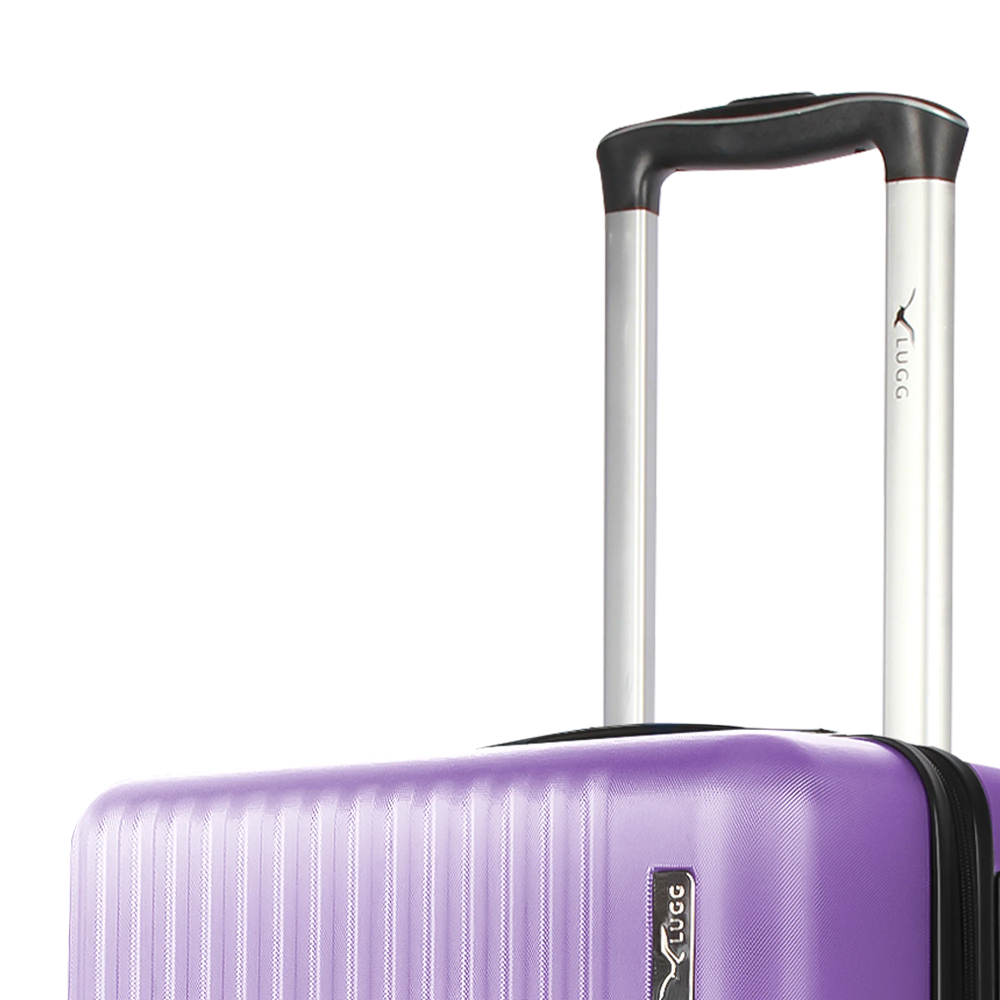 Vacay 24” Suitcase ABS Luggage with TSA Indent Lock, Aluminium Trolley Handle, 360° Spinner Wheels - Airline Compatible (66.5 x 25.5 x 44cm) - Lavender - Image 4