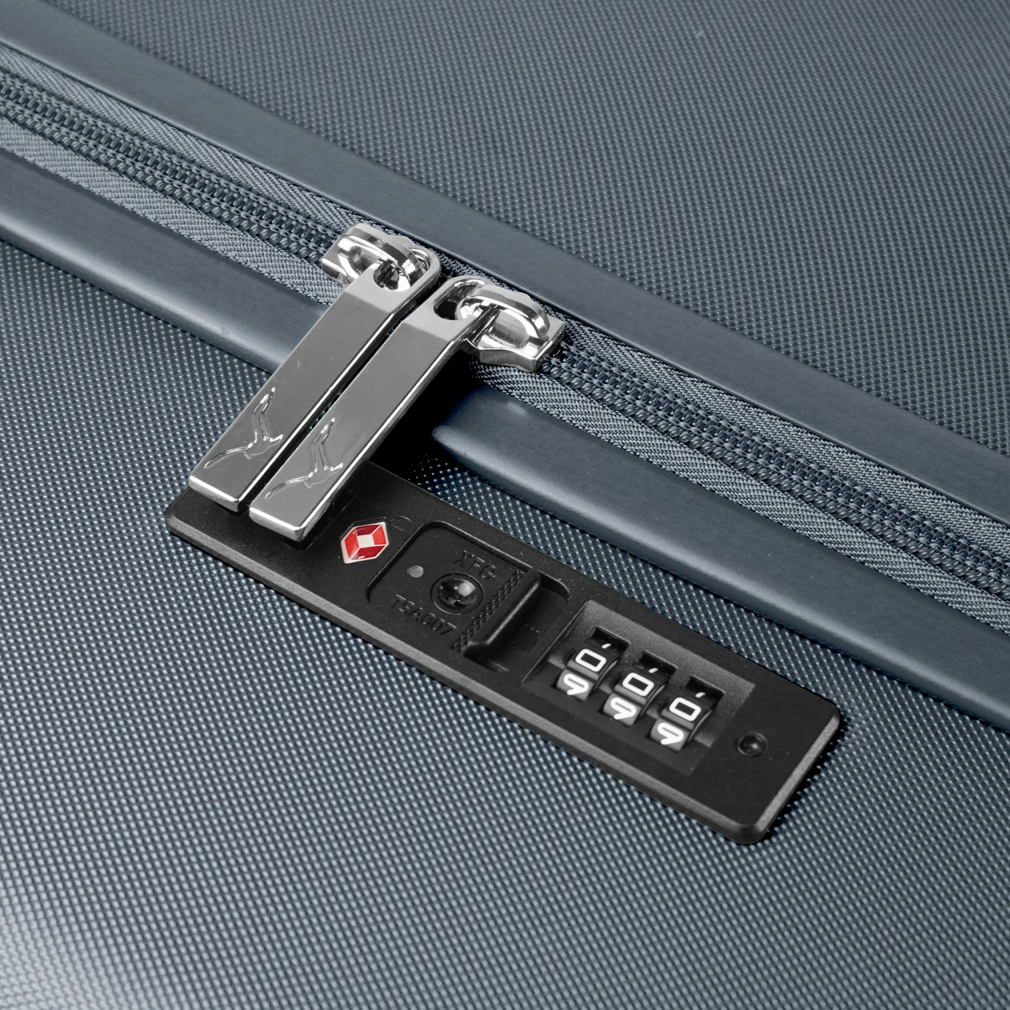 Vacay 24” Suitcase ABS Luggage with TSA Indent Lock, Aluminium Trolley Handle, 360° Spinner Wheels - Airline Compatible (66.5 x 25.5 x 44cm) - Raven - Image 5