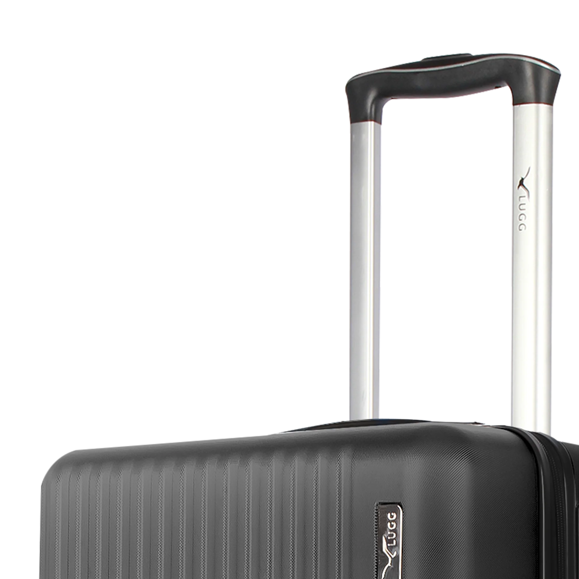 Vacay 24” Suitcase ABS Luggage with TSA Indent Lock, Aluminium Trolley Handle, 360° Spinner Wheels - Airline Compatible (66.5 x 25.5 x 44cm) - Shadow - Image 4