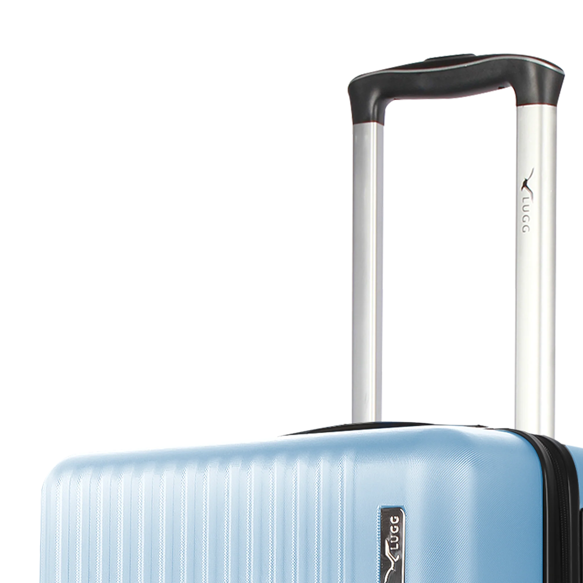 Vacay 24” Suitcase ABS Luggage with TSA Indent Lock, Aluminium Trolley Handle, 360° Spinner Wheels - Airline Compatible (66.5 x 25.5 x 44cm) - Sky Blue - Image 4