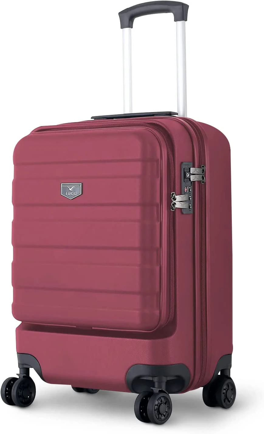 ABS Hard Shell Suitcase with Front Pocket - Image 9