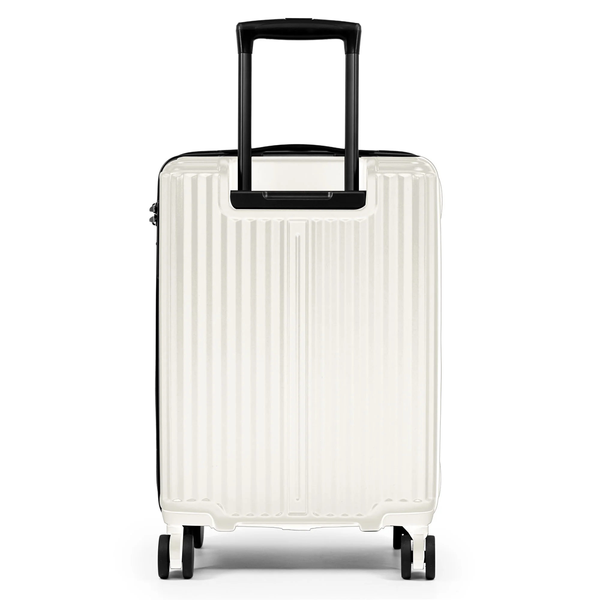Air Glide 20" Cabin Suitcase - 55 x 38 x 23cm in Ivory - Image 3
