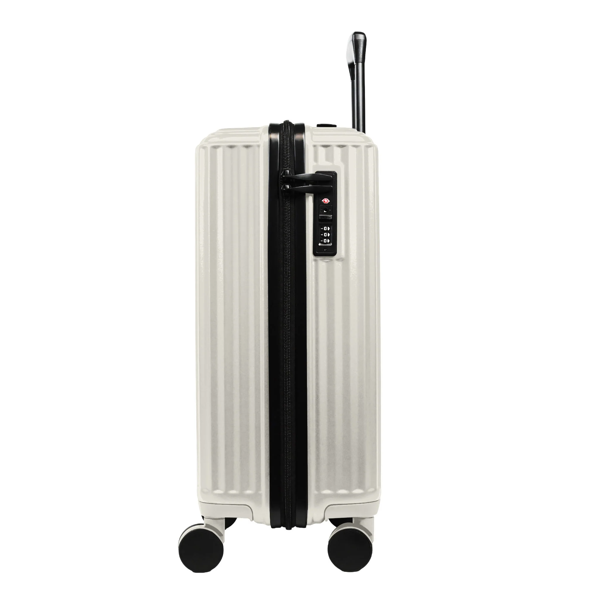 Air Glide 20" Cabin Suitcase - 55 x 38 x 23cm in Ivory - Image 4