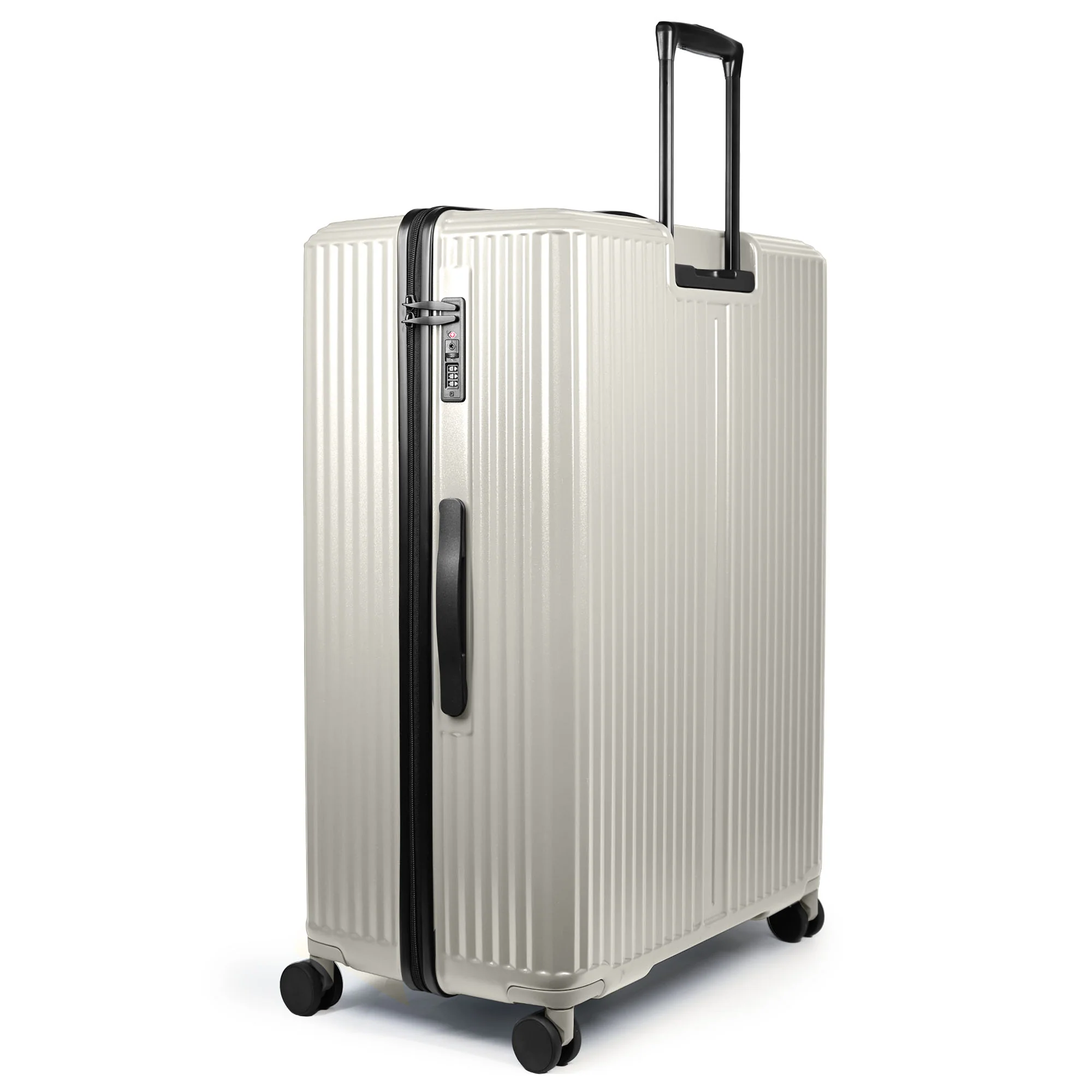 Air Glide 32" Suitcase in Beige - Image 3