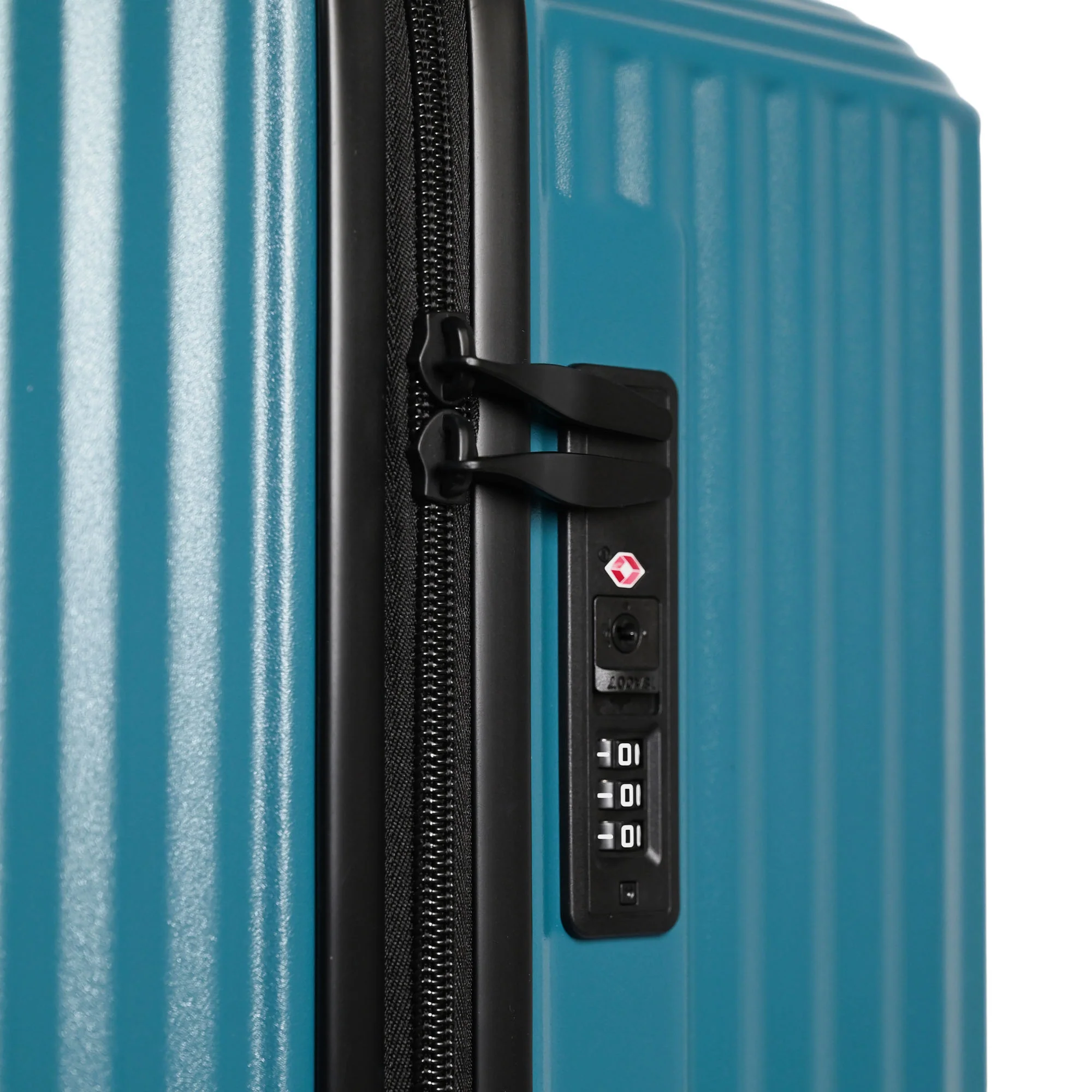 Air Glide 32" Suitcase in Teal - Image 7