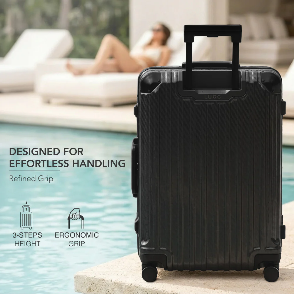 LUGG Solo Explorer 28" Hard Shell Suitcase 75x52x31cm 5yr Warranty Black - Image 10