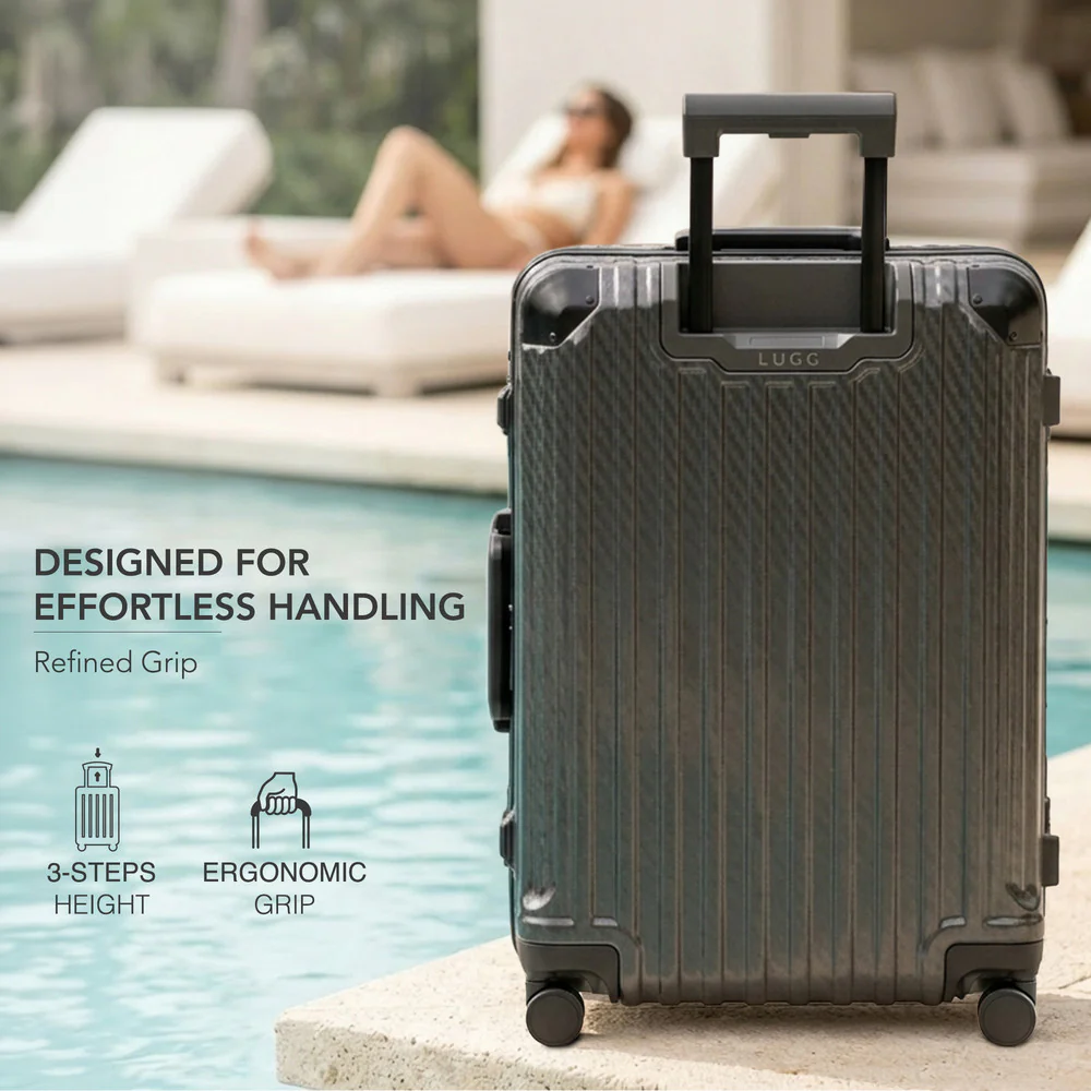 LUGG Solo Explorer 28" Hard Shell Suitcase 75x52x31cm 5yr Warranty Grey - Image 10